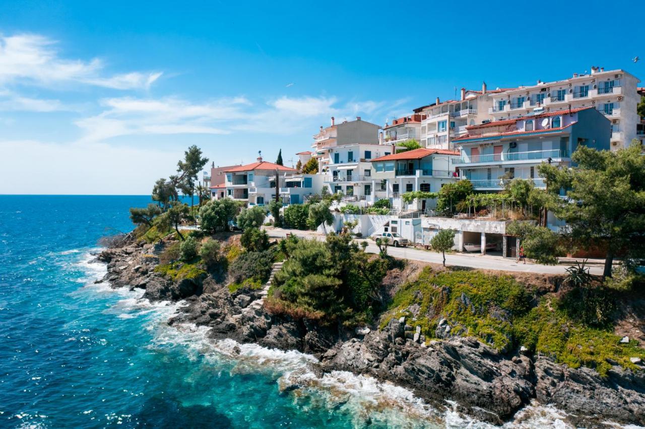 Anemos Seaside Apartment Neos Marmaras Bagian luar foto